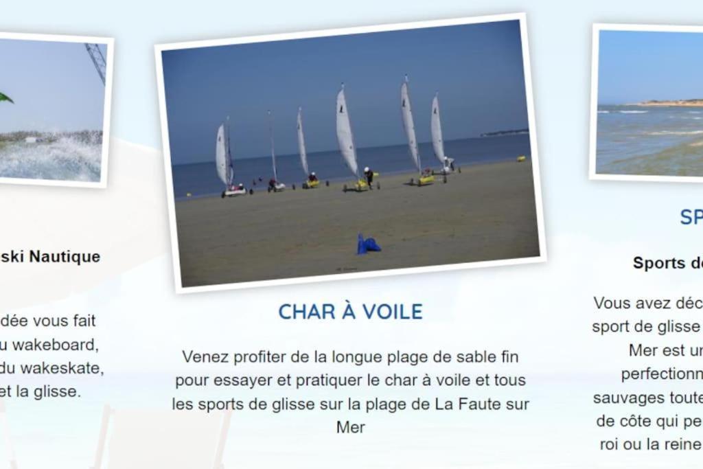 Villa L'Acacias Longeville-sur-Mer Kültér fotó
